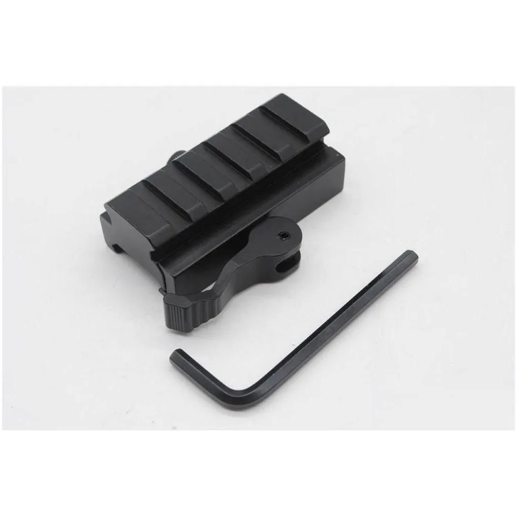 car dvr other auto parts tactical qd detachable 20mm picatinny rail half inch .5 drop delivery mobiles motorcycles dhnfo