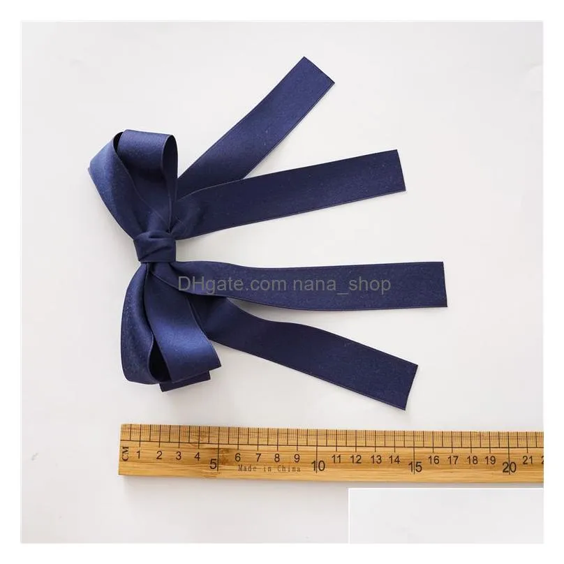 vintage bow hair clips for women girls wedding ribbon korean hairpins barrette hair accessories