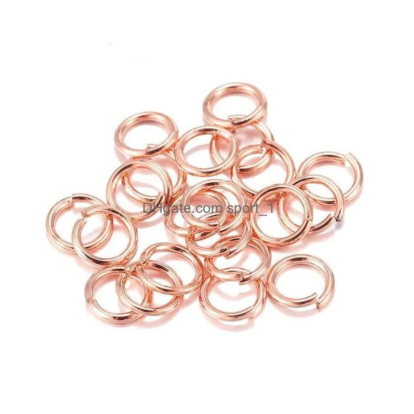 4-12mm diy accessories iron ring connectors opening manual connection ring single circle jewelry findings 100pcs/lot