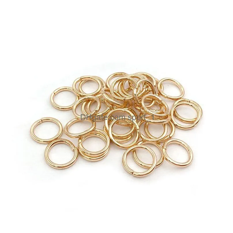 4-12mm diy accessories iron ring connectors opening manual connection ring single circle jewelry findings 100pcs/lot