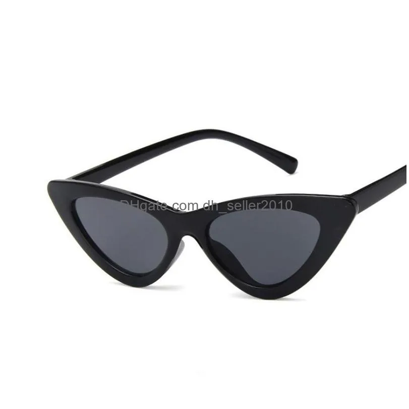 fashion small frame cat eye children sunglasses boys grils baby cateye plastic kids sun glasses child goggle cute unique uv400