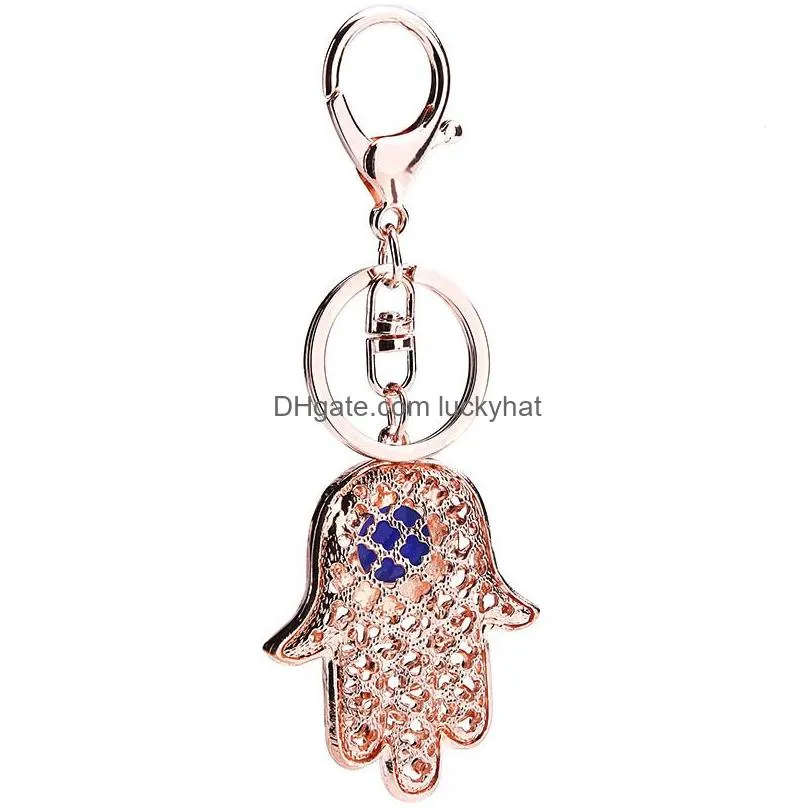 creative marine animals rhinestone keychains the eye of devil little turtle keychain female bag pendant gift