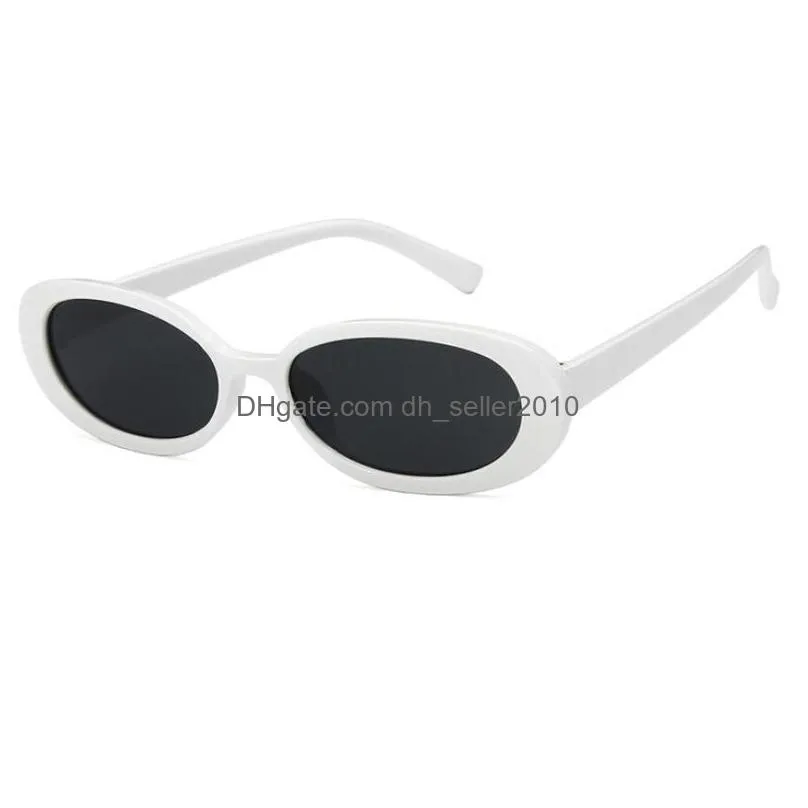 brand designer classic oval sunglasses women stylish cow color ladies sun glasses fashion small shades uv400