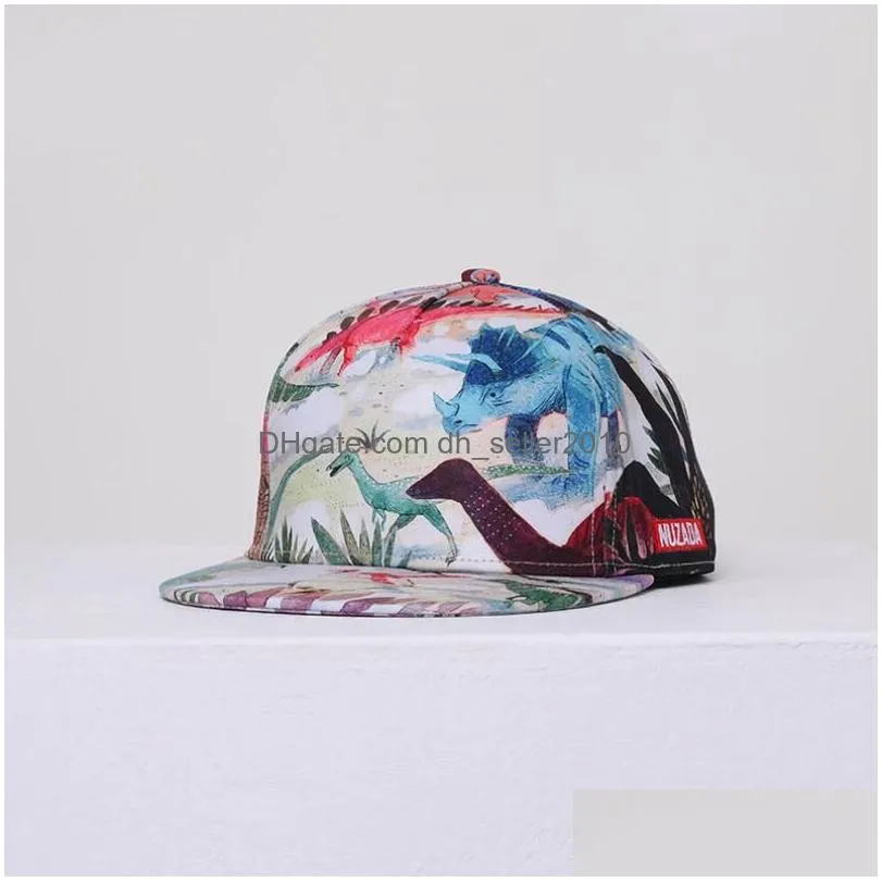 autumn fashion baseball cap for men women hip hop hat street sports skateboard flat 3d print bone snapback caps