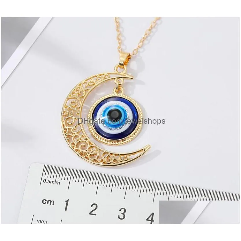 turkish evil eyes pendant necklace for women vintage bohemian devil choker necklaces girl party minimalist jewelry gifts