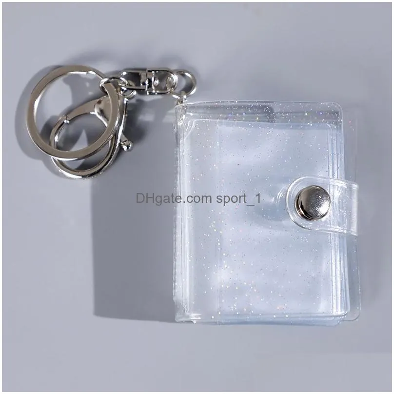 mini p o album key rings small instant picture albums pendant id pictures storage interstitial pocket keyring lover memory gift