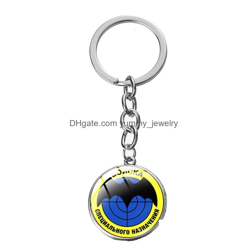 special forces spetsnaz gru russian army keychain car key chain classic cccp soviet special purpose detachments key ring holder