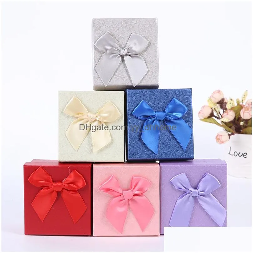 gift watch boxes bracelet box packaging jewelry durable bangle bowknot storage case