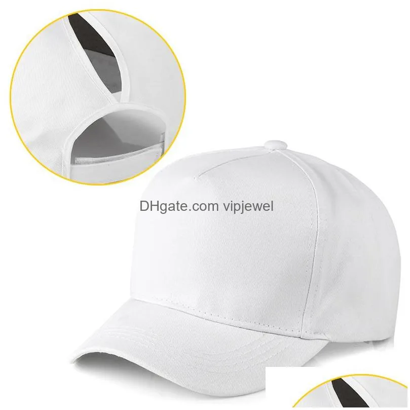 womens ponytail baseball cap summer mesh hat female fashion gluing type hip hop hats casual adjustable outdoor
