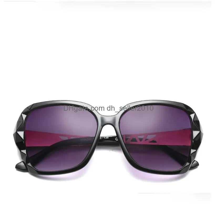 fashion square sunglass women luxury brand big purple sun glasses female mirror shades ladies