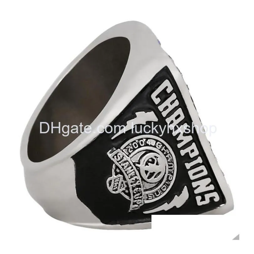 fanscollectiontampa bay lightning 2020 2004 ice hockey champions team championship ring sport souvenir fan promotion gift wholesale