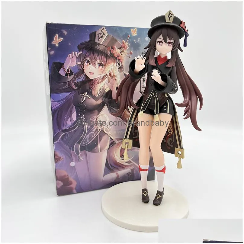 decompression toy 12cm genshin impact qiqi anime figure genshin impact klee action figure klee/paimon figurine collectible model doll toys