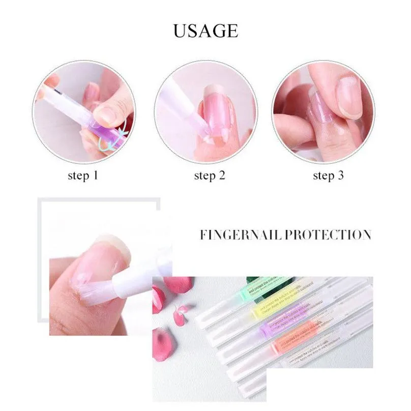 nail cuticle oil pen 15 smells nutrition oil pen revitalizer oil softener pen repair nail skin protector treatment pens