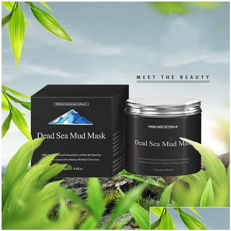 hot women face skin care facial treatment 250g pure body naturals beauty dead sea mud mask