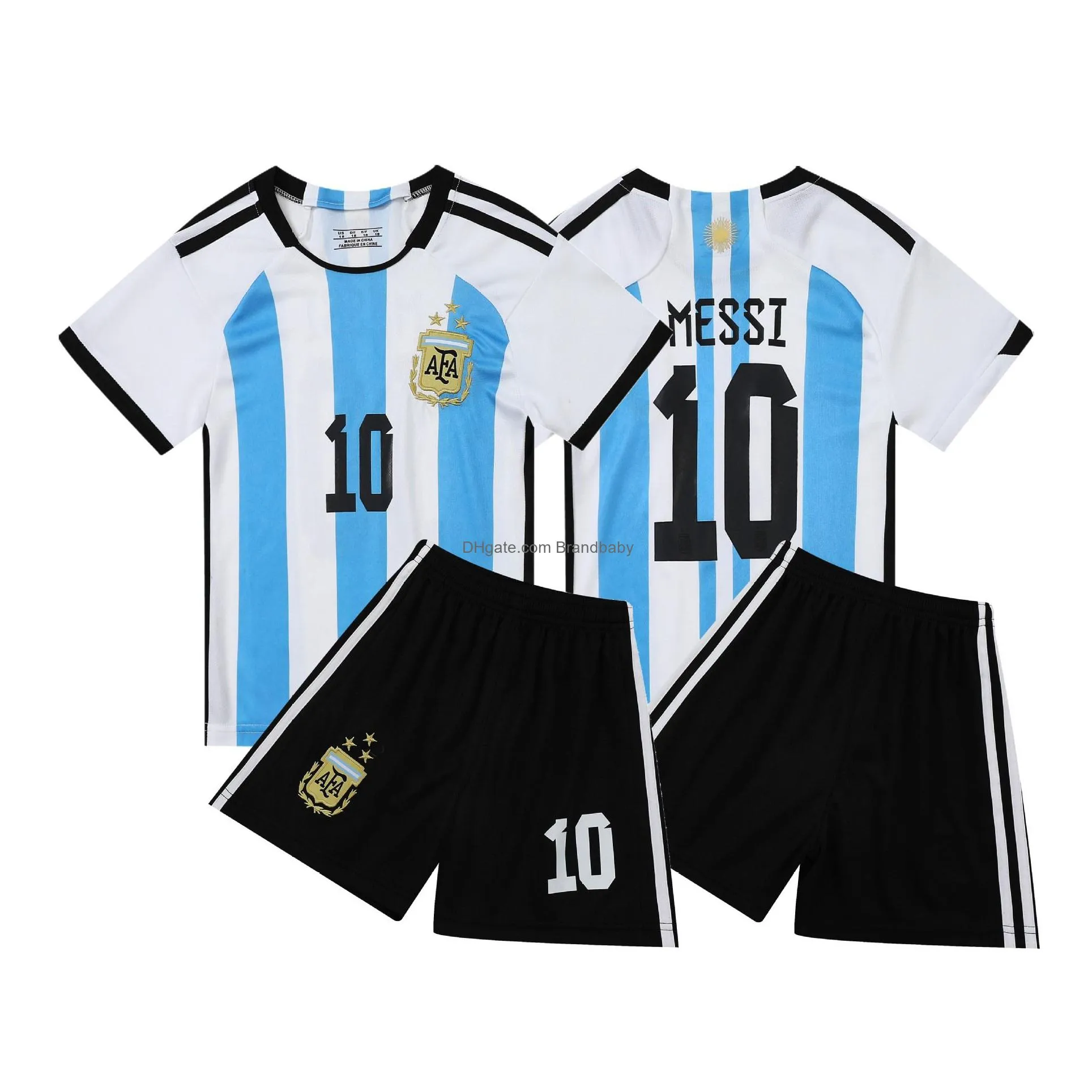 soccer uniforms suits children baby kids childrens jerseys printed number elementary school students soccer training class team uniforms