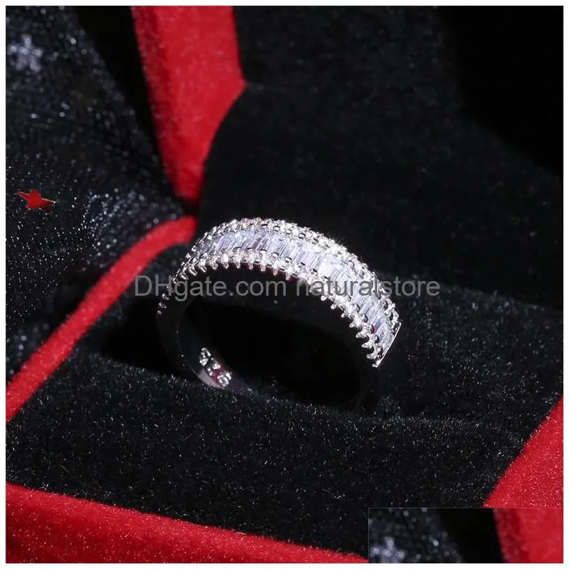 full square diamond ring engagement rings for women fashion jewelry women rings wedding rings fashion jewelry 080513