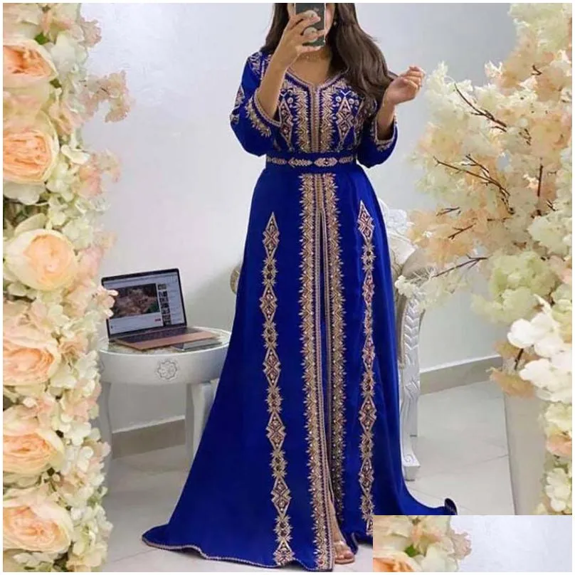 Caftan bleu roi 2019 clearance