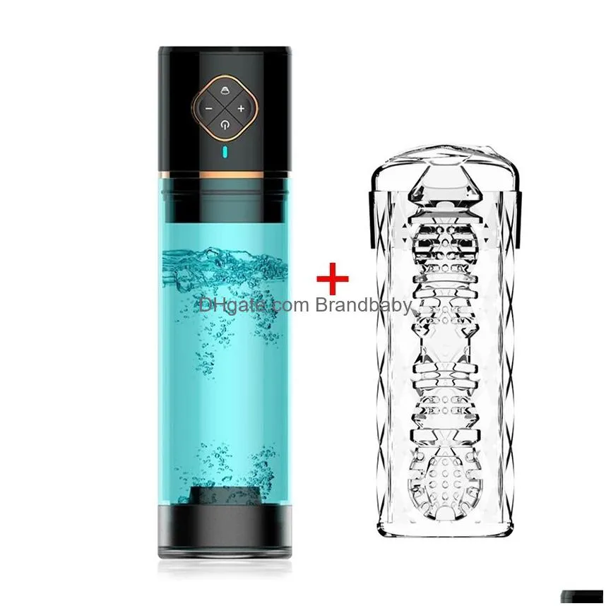 sports toys water penis pump penis enlargement device vacuum pump electric masturbator ejaculation delay penise extender 