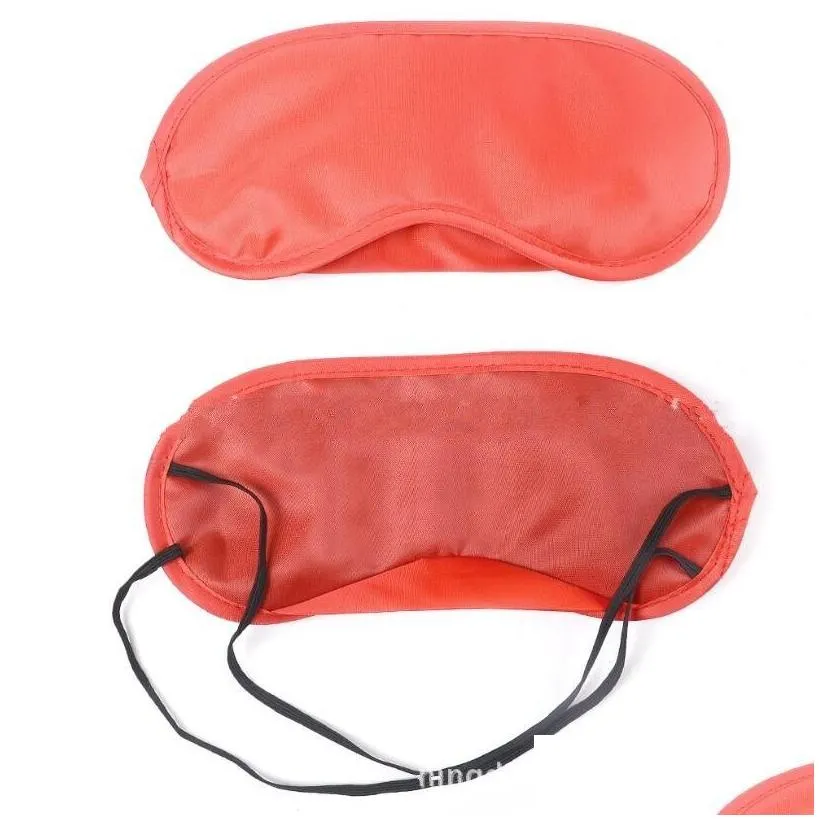 travel relax eye sleeping mask satin blindfold soft eye shade nap cover blindfold sleeping soft eye mask shade cover