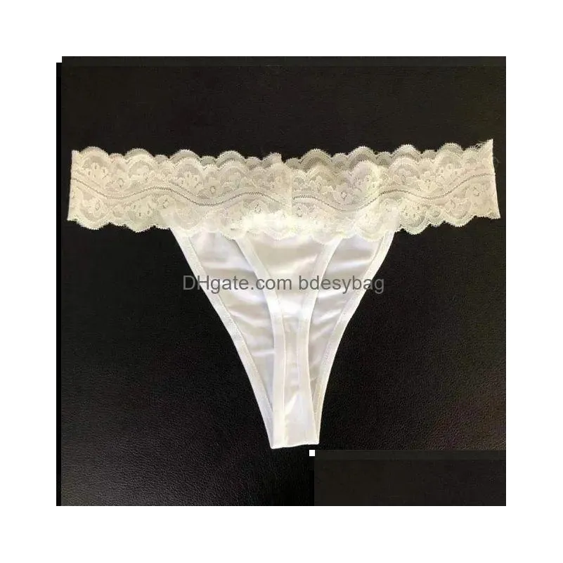 sublimation blank polyester thongs lace blanks double sided printing personalized women underwear