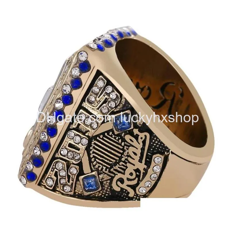 fanscollection kansas2015city royals wolrd champions team championship ring sport souvenir fan promotion gift wholesale