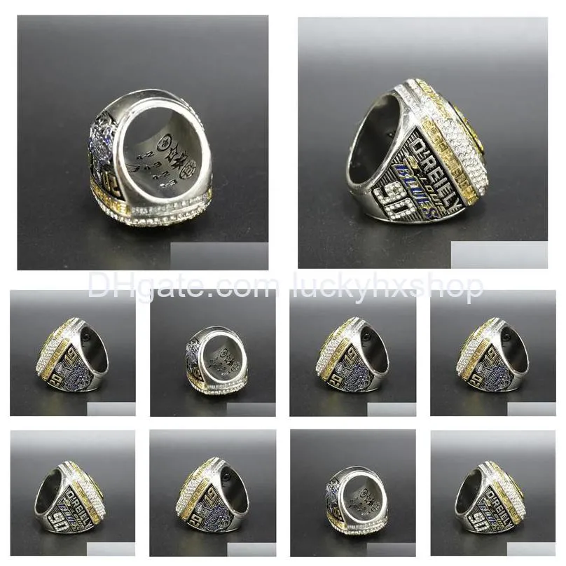 fanscollectiontampa blues 2019 ice hockeychampions team championship ring sport souvenir fan promotion gift wholesale