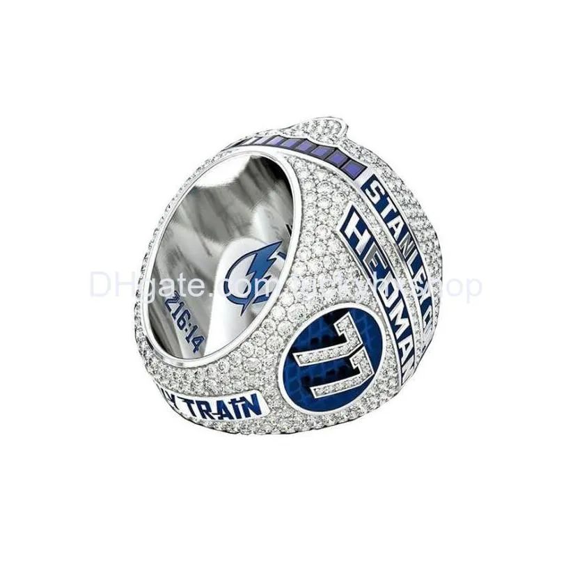 fanscollectiontampa bay lightning 2020 2004 ice hockey champions team championship ring sport souvenir fan promotion gift wholesale