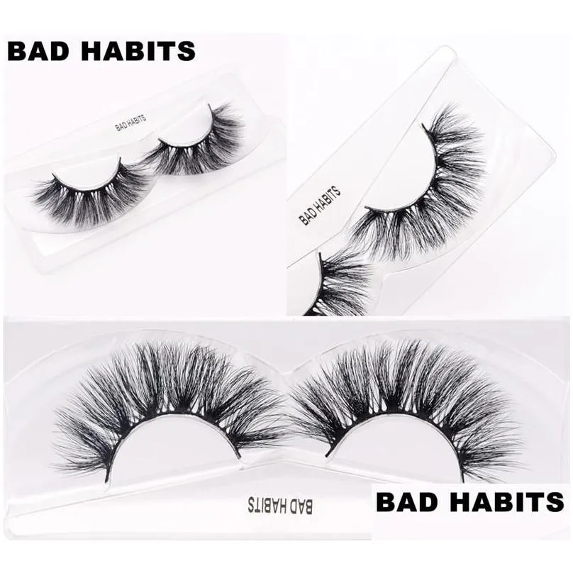 12 style 3d mink eyelashes with glue eyeliner lash tweezer natural faux mink eye lashes customize logo handmade thick false