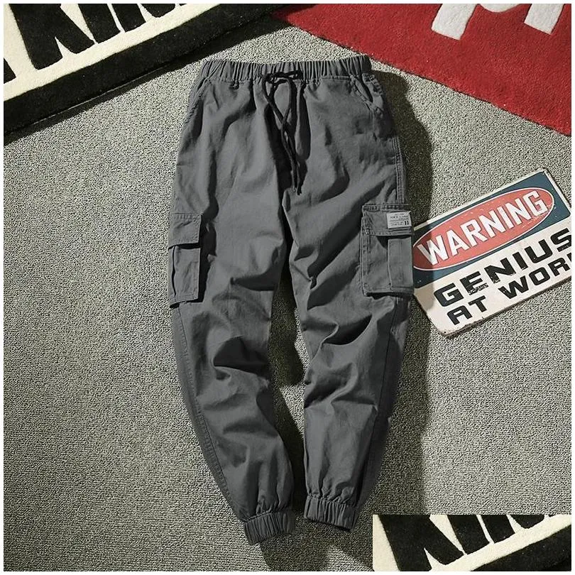 joggers cargo pants men harem multi-pocket camouflage man cotton sweatpants streetwear casual plus size trousers m-7xl
