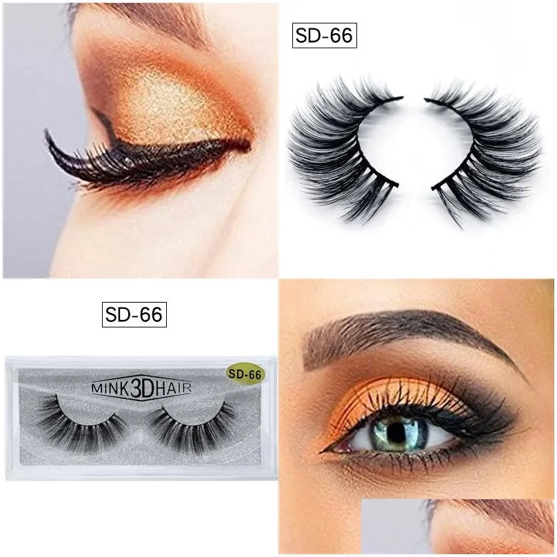 20 styles 3d mink eyelashes eye makeup mink false lashes soft natural thick fake eyelashes 3d eye lashes extension mink lashes dhs
