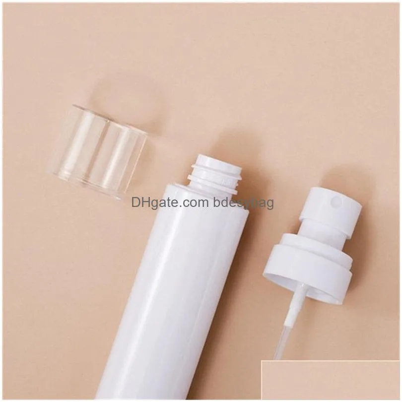 60ml 80ml 100ml 120ml fine mist spray bottles reusable empty plastic bottle refillable lotion pump makeup cosmetic containers for