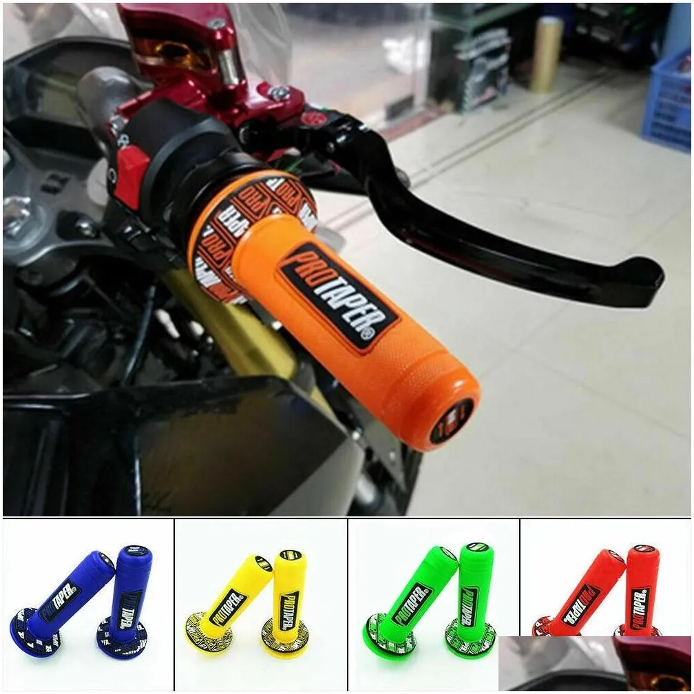 7/8 hand grips pro handle bar grip for pocket mini dirt pit-bike atv motorcycle