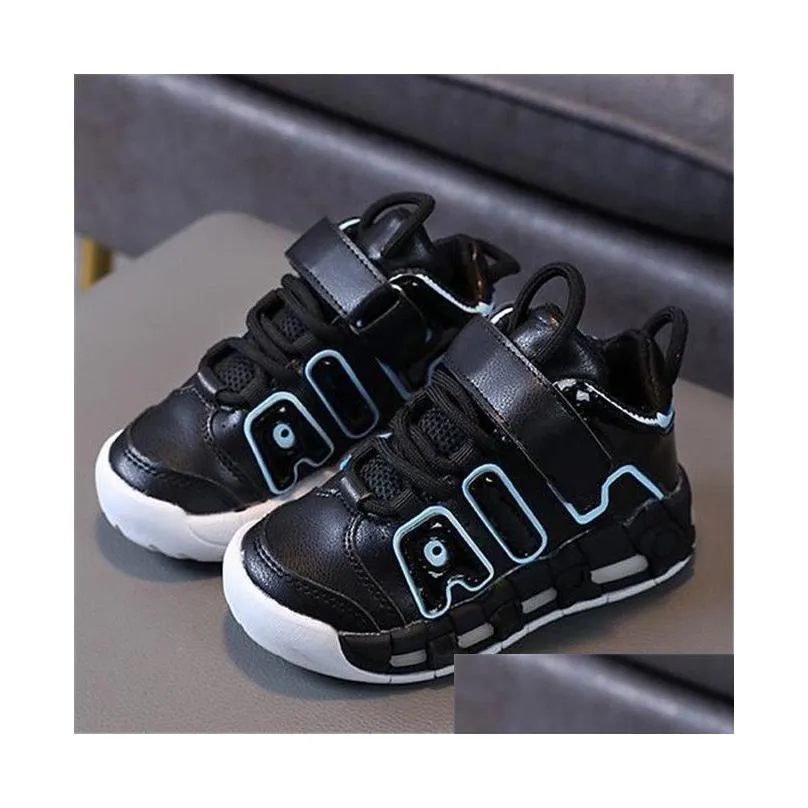 fashion kids shoes spring autumn childrens sports shoe pu leather athletic shoes toddler girls boys casual sneakers