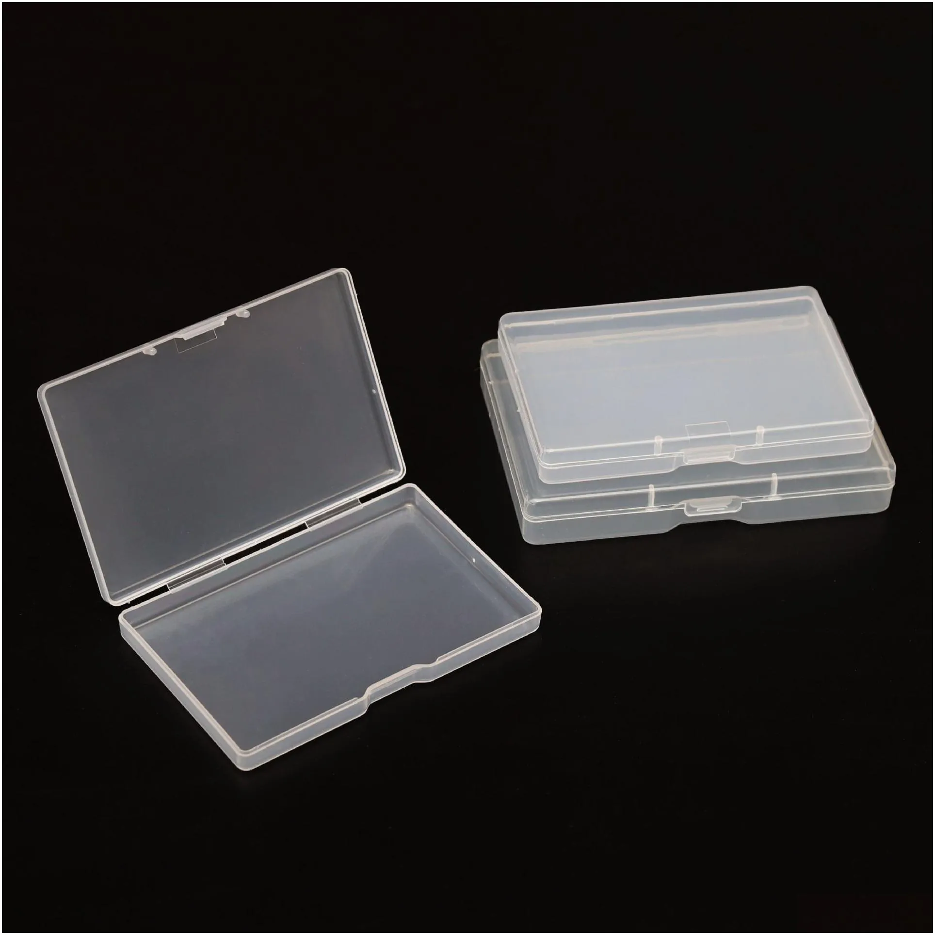 transparent plastic storage box diy jewelry screw holder case organizer collection container