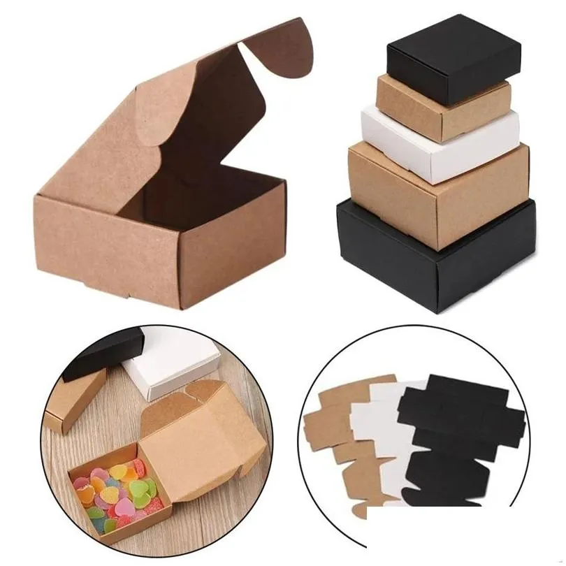 kraft soap boxes packaging for homemade soap making supplies for party favor treats wrapping packaging