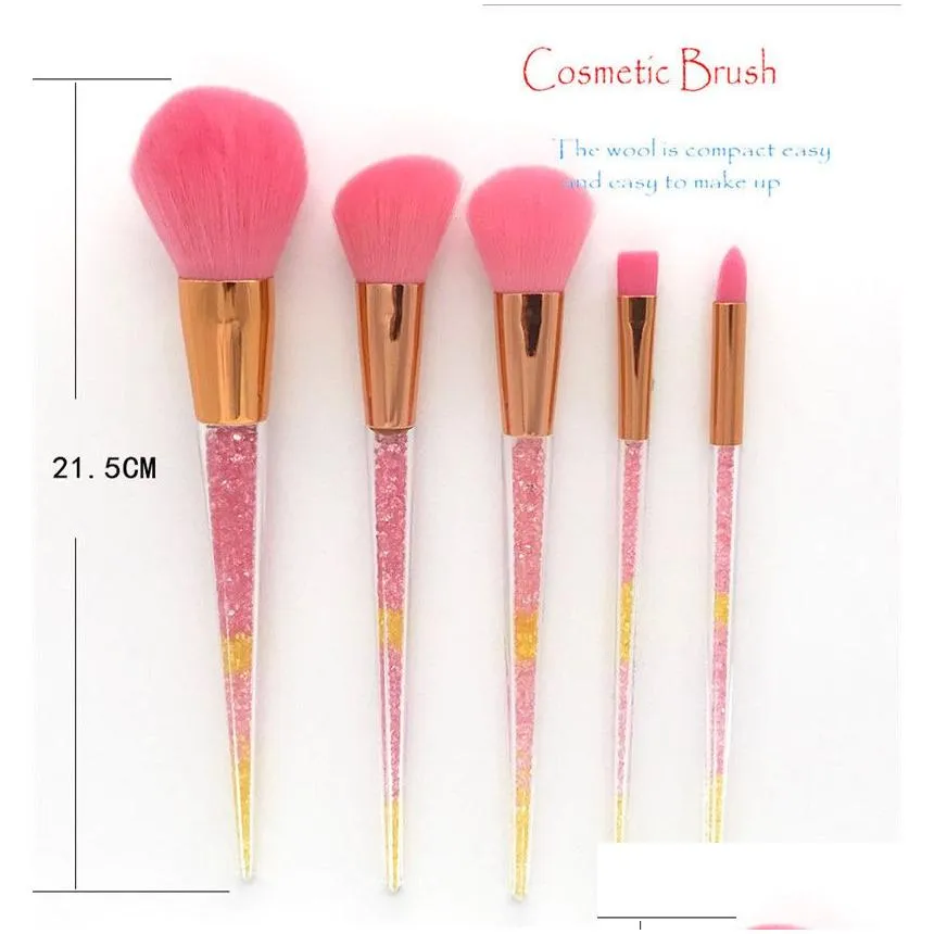 mix styles makeup brush diamond makeup brushes set professional eye makeup brush eyeshadow lip make up brush set kits