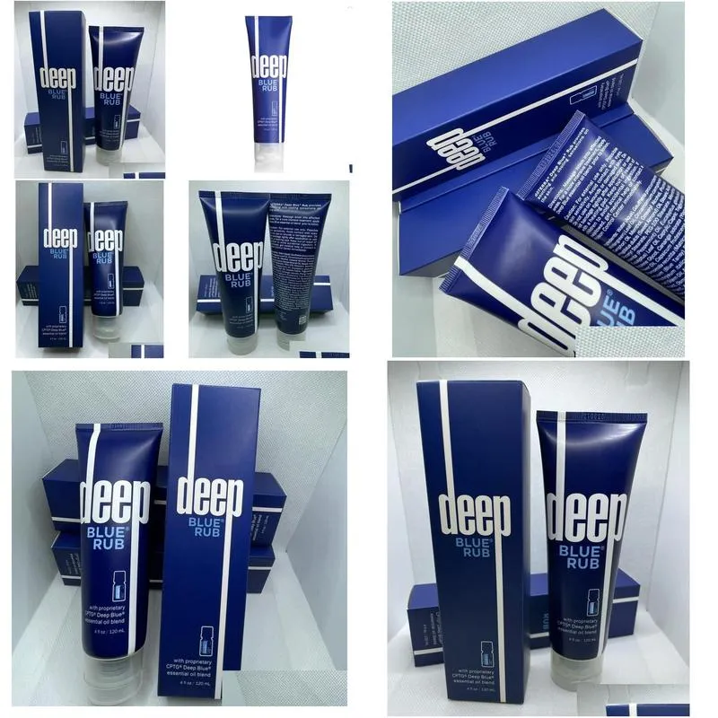 deep blue rub topical cream with  oils 120ml with dhs 