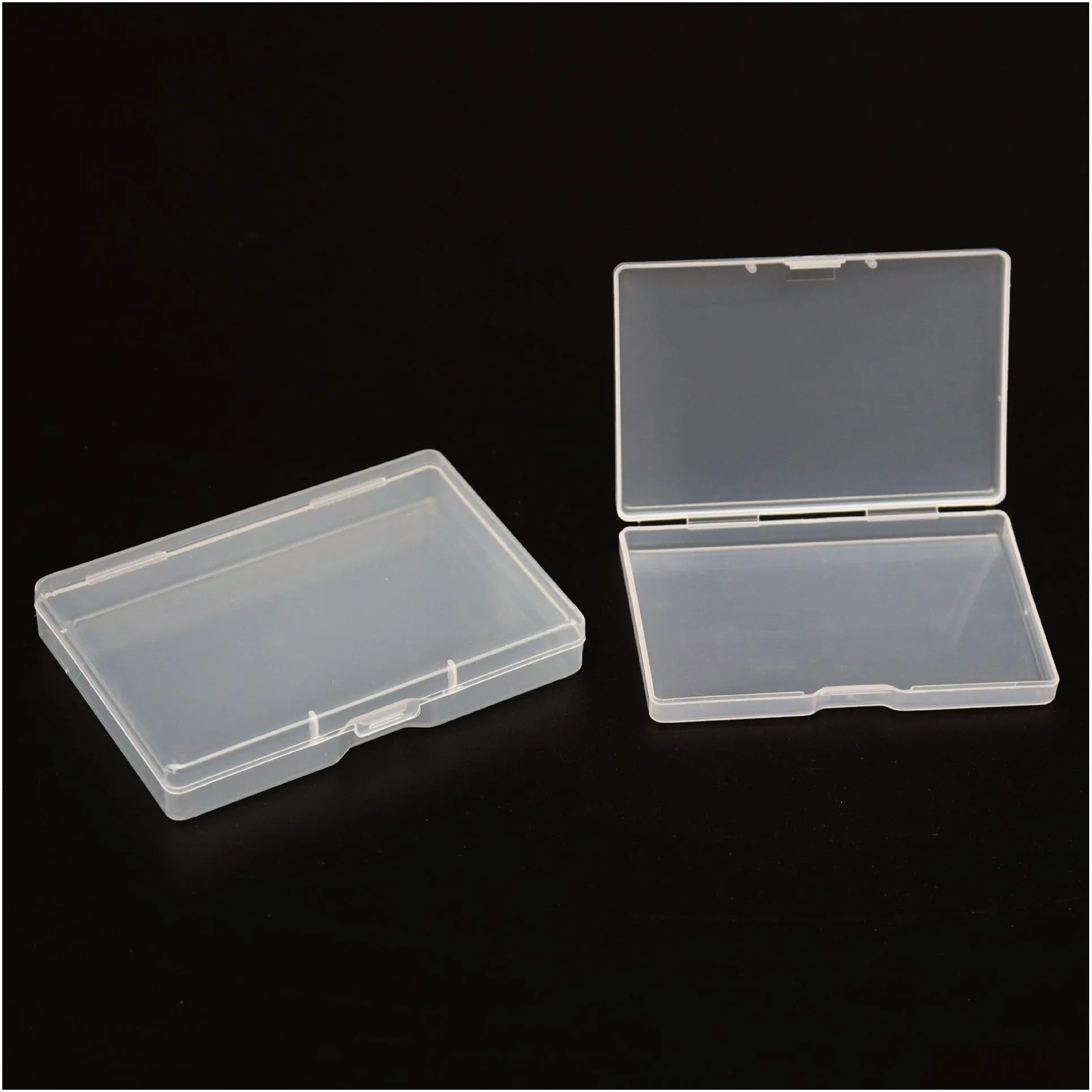 plastic jewelry boxes plastic tool box clear round coin cases container holder organizer storag