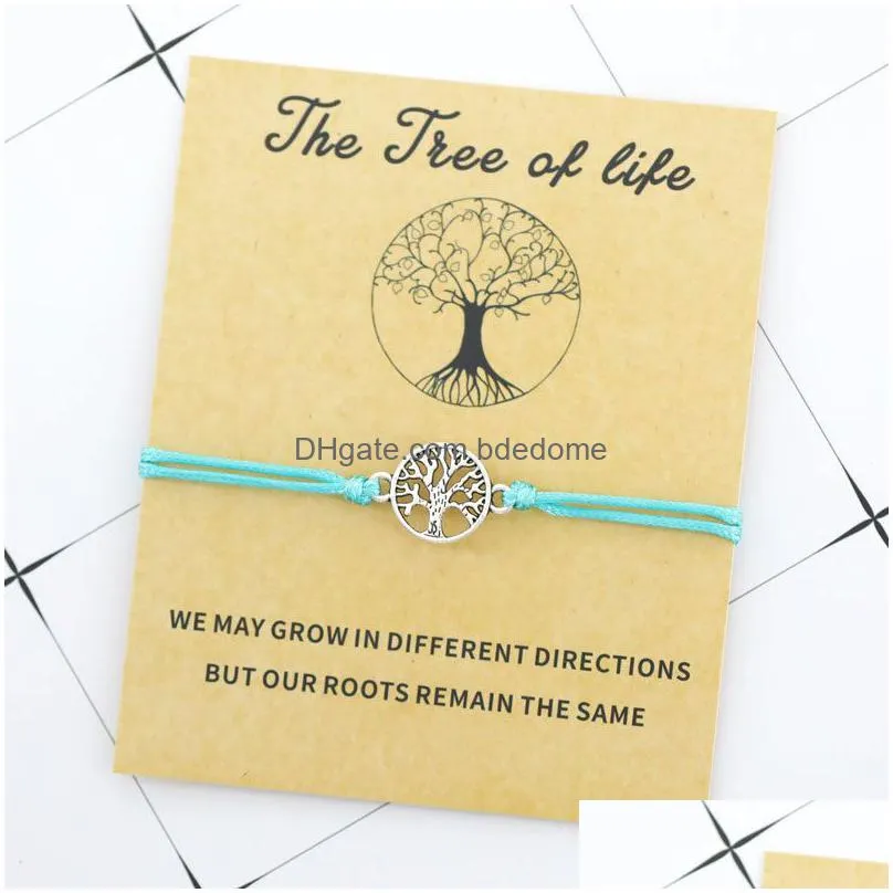 Tree of on sale life friendship bracelet