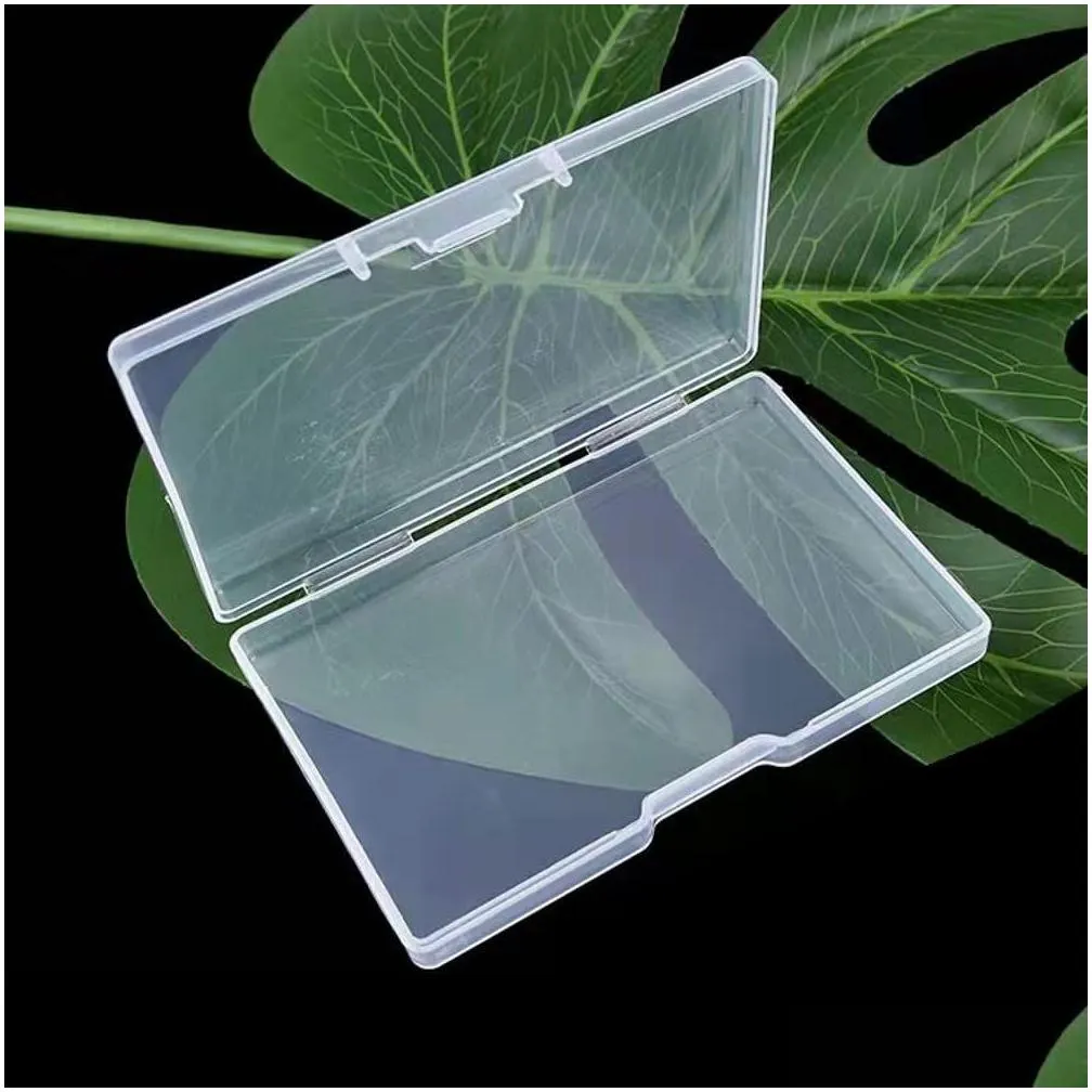 plastic jewelry boxes plastic tool box clear round coin cases container holder organizer storag