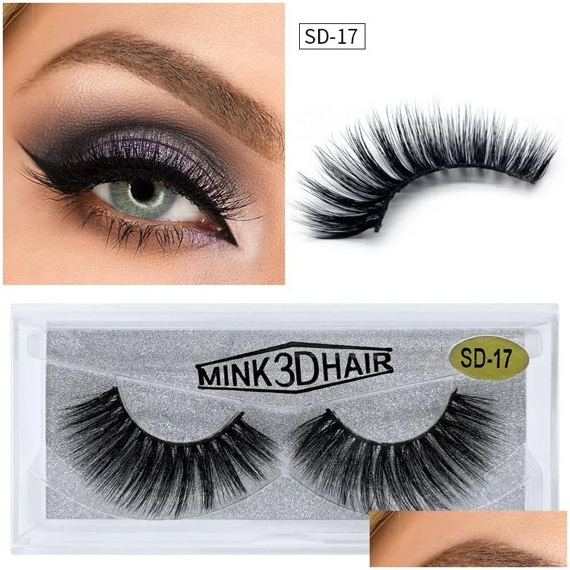 20 styles 3d mink eyelashes eye makeup mink false lashes soft natural thick fake eyelashes 3d eye lashes extension mink lashes dhs