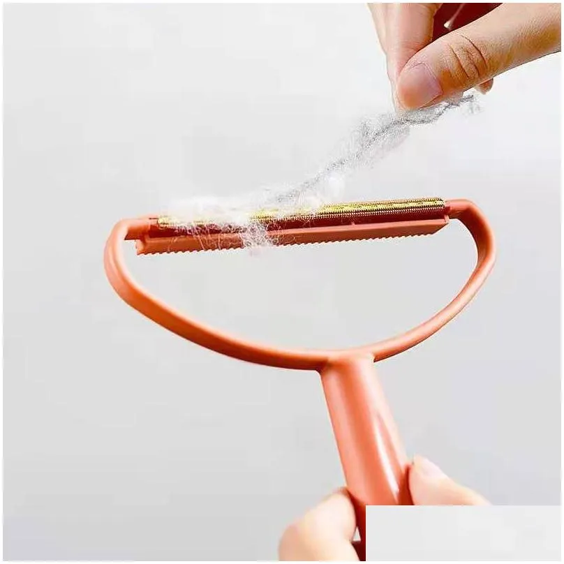 portable lint remover pet hair remover brush manual lint roller sofa clothes cleaning lint brush fuzz fabric shaver brush tool