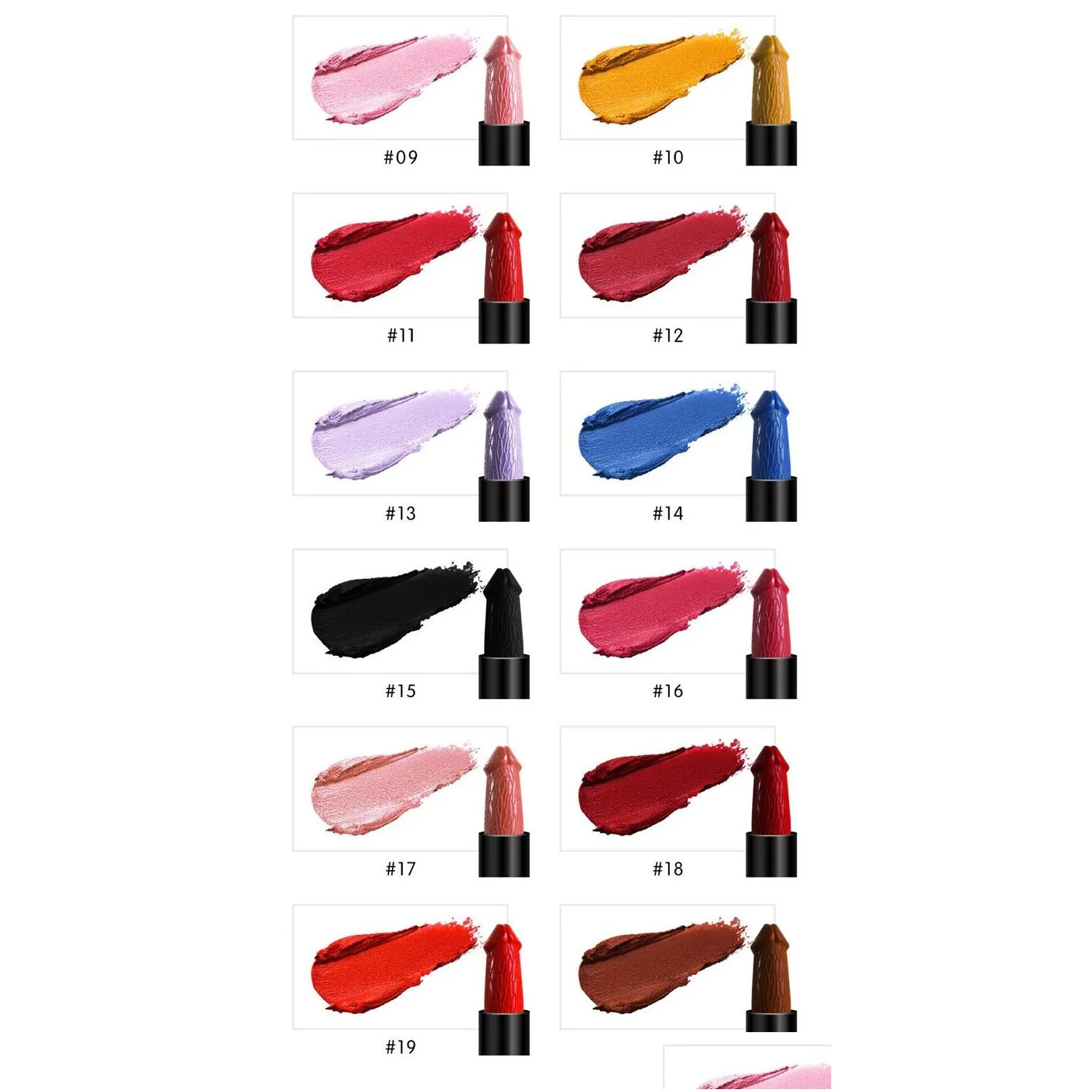 mushroom lipstick long lasting moisture cosmetic rouge  matte lipstick makeup 3.8g