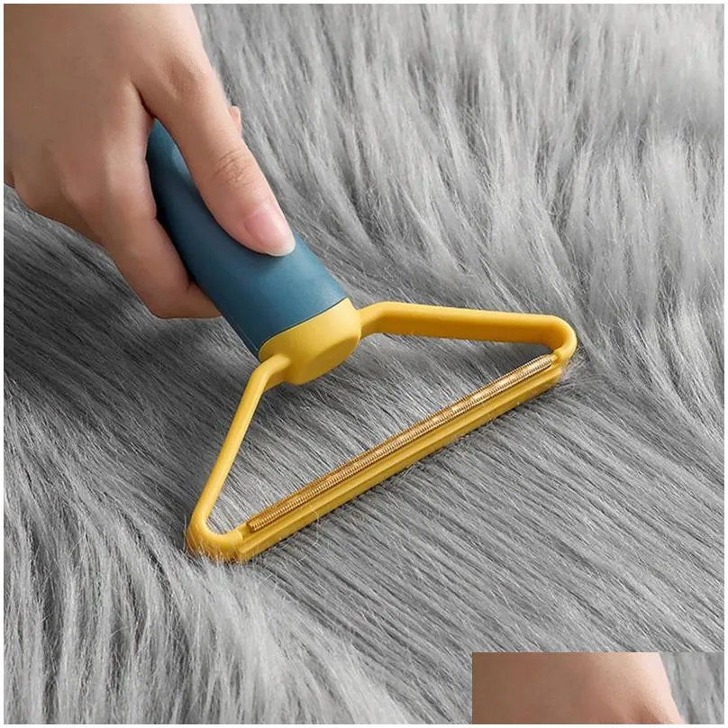 portable lint remover pet hair remover brush manual lint roller sofa clothes cleaning lint brush fuzz fabric shaver brush tool