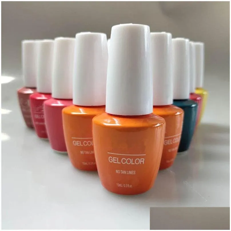 15ml gelcolor soak off uv gel nail polish fangernail beauty care nails art design multi colors