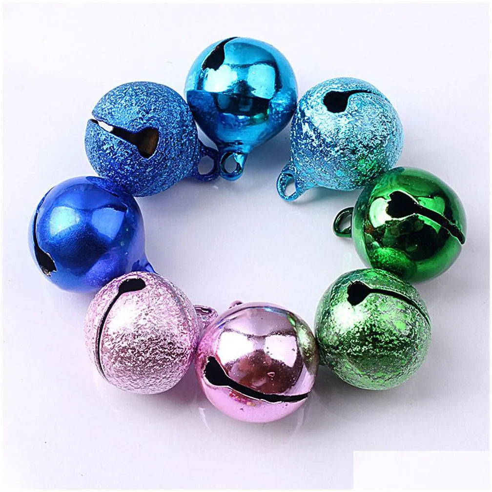 wholesale christmas decorations jingle bells christmas bell cheerful sound craft for wreath holiday home and decoration 0.6 inch kd1