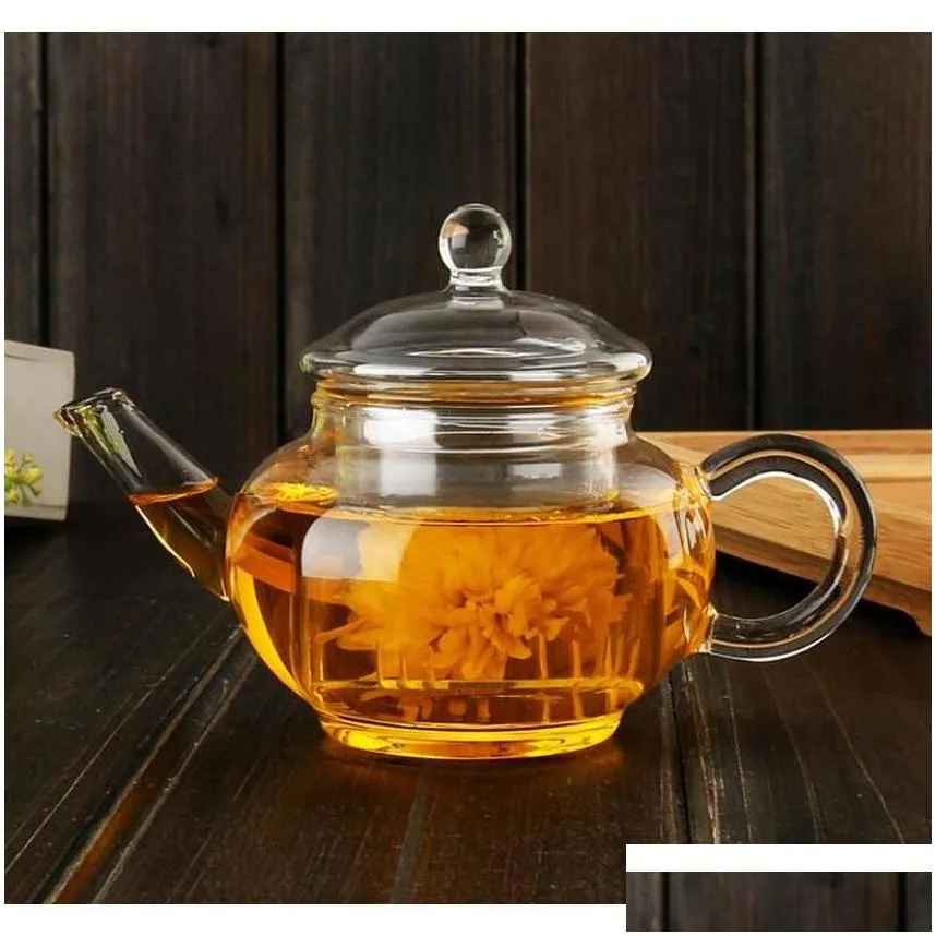 coffee tea sets 250ml heat-resistant borosilicate glass teapot inner filter tea kettle kung fu co bbynmb bdesports