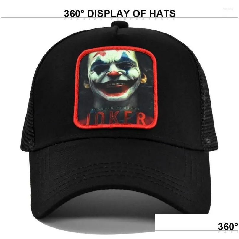 ball caps summer men baseball mesh bone trucker hats for women breathable sun hat clown embroidery casquette dad fishing cap