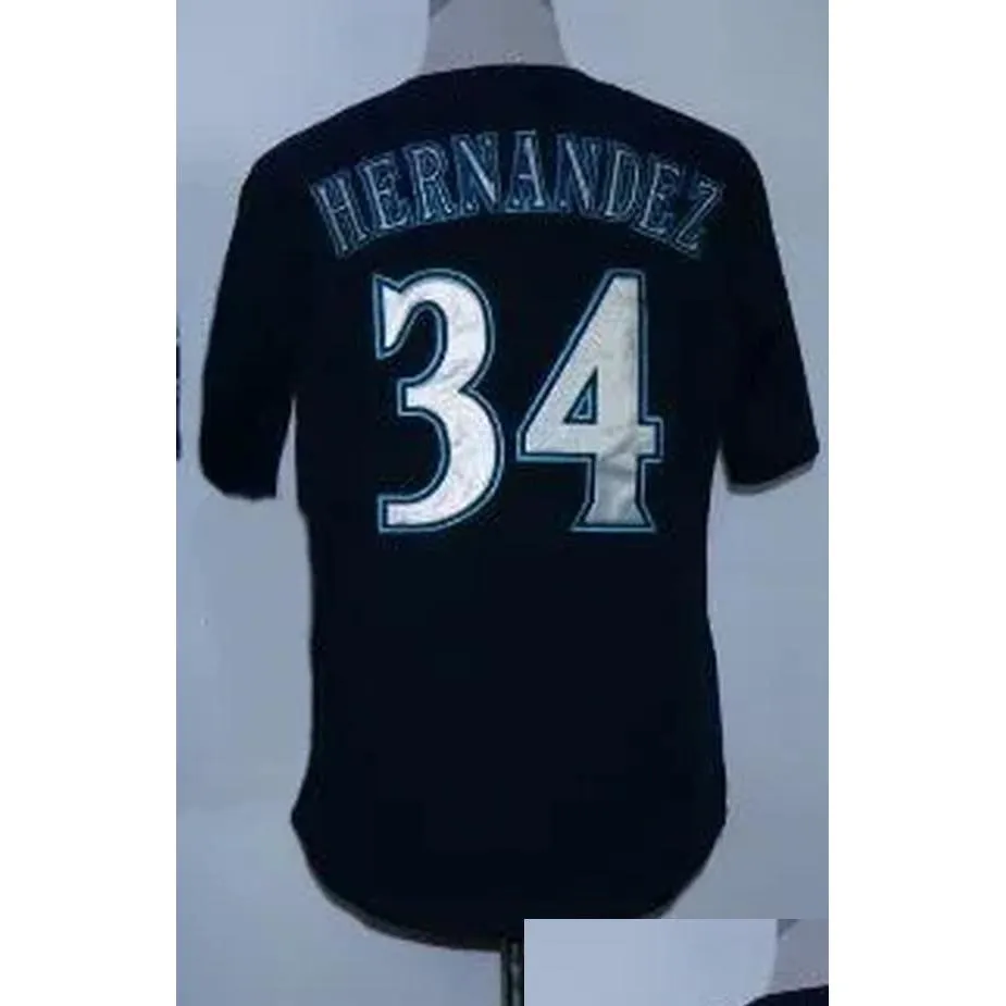 discount 34 hernandez green blue stitched jersey shirts tops 32 walker baseball jerseys mens fashion 51 baseball wear