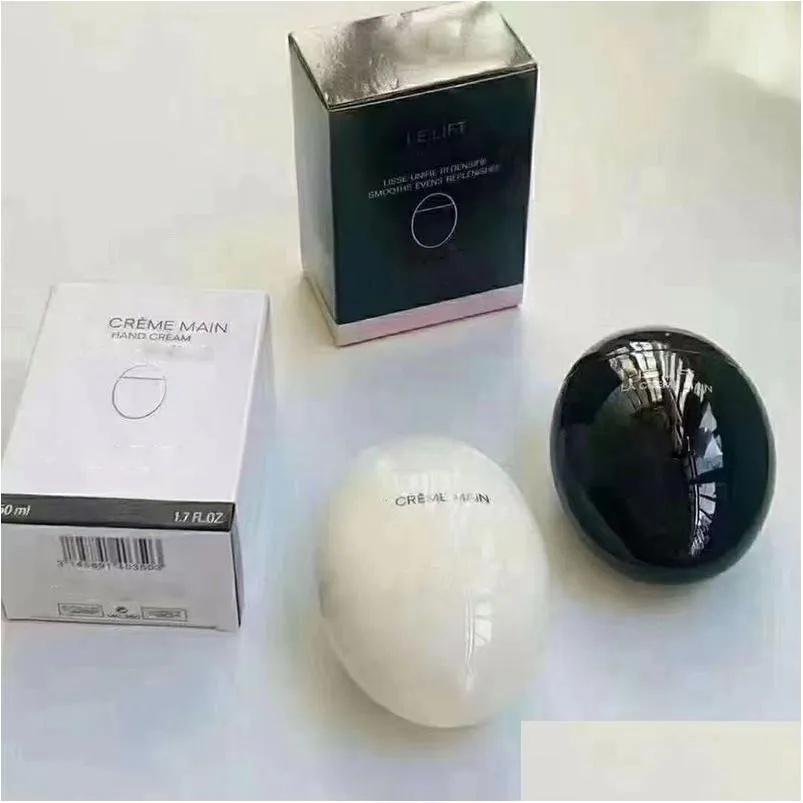 le lift hand creams 50ml la creme main black egg white egg hands cream skin care